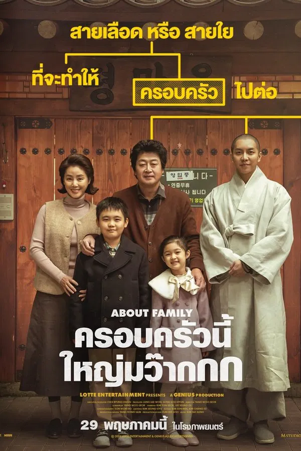 โปสเตอร์หนัง About Family (2025) ครอบครัวนี้ใหญ่มว๊ากกก ปี 2025