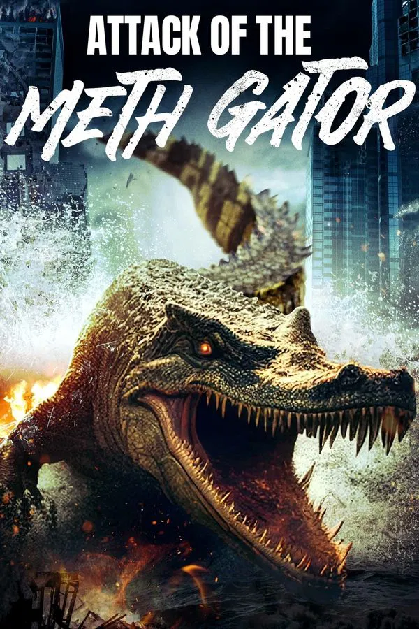 โปสเตอร์หนัง Attack of the Meth Gator (2023) ปี 2023