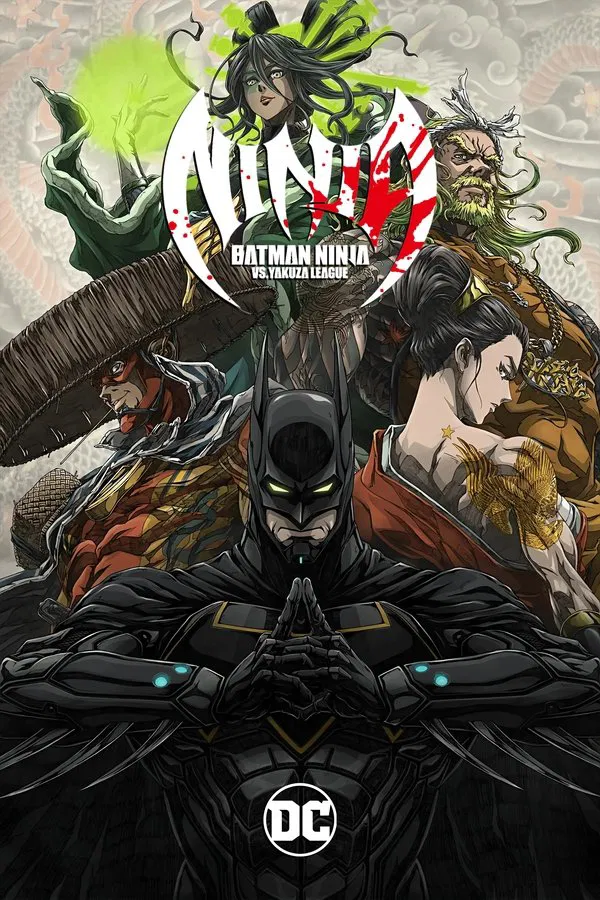 โปสเตอร์หนัง Batman Ninja vs. Yakuza League (2025) แบทแมน วีรบุรุษยอดนินจา ปะทะ ยากูซ่าลีก ปี 2025