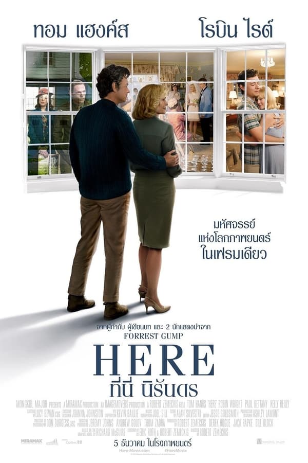 โปสเตอร์หนัง Here (2024) ที่นี่ นิรันดร ปี 2024