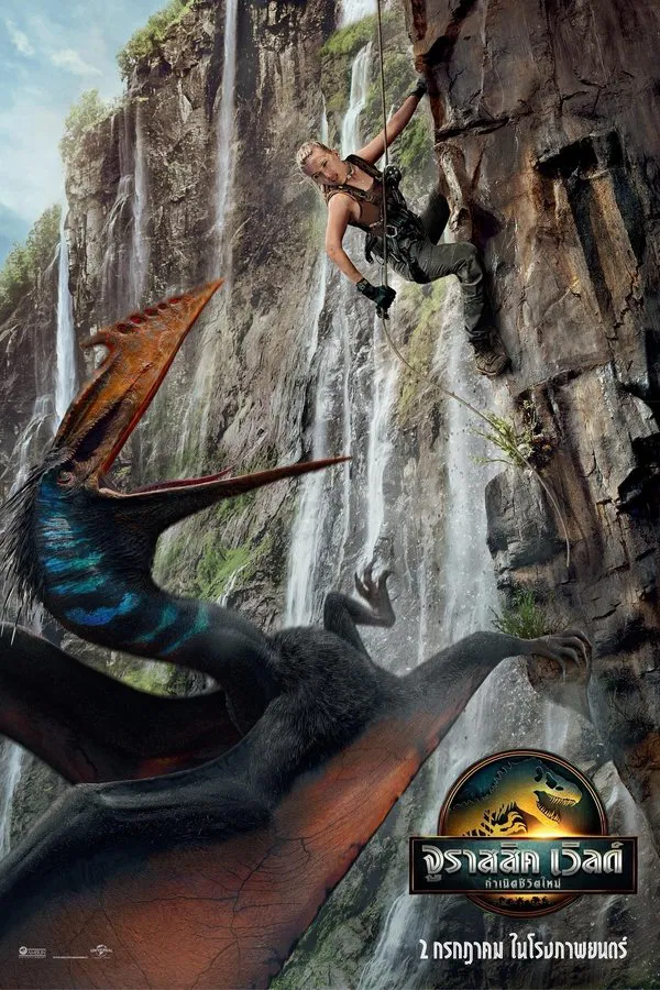 โปสเตอร์หนัง Jurassic World Rebirth (2025) จูราสสิค เวิลด์: กำเนิดชีวิตใหม่ ปี 2025