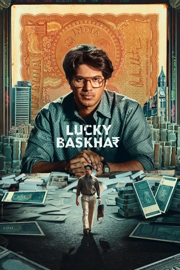 โปสเตอร์หนัง Lucky Baskhar (2024) บาสคาร์ผู้โชคดี ปี 2024
