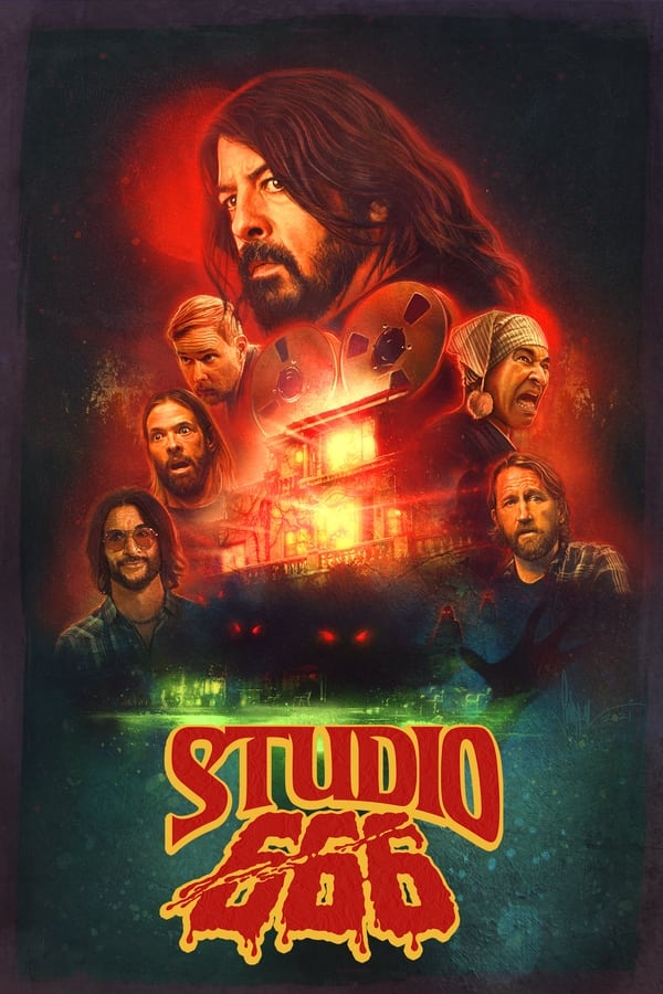 โปสเตอร์หนัง Studio 666 (2022) สตูดิโอ 666 ปลุกวิญญาณร็อก ปี 2022