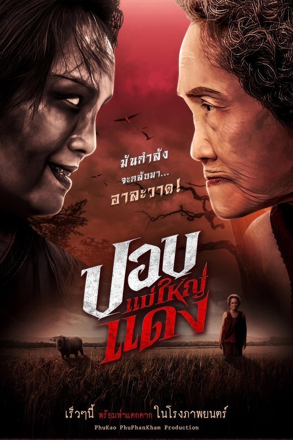 โปสเตอร์หนัง The Haunted Granny (2024) ปอบแม่ใหญ่แดง ปี 2024
