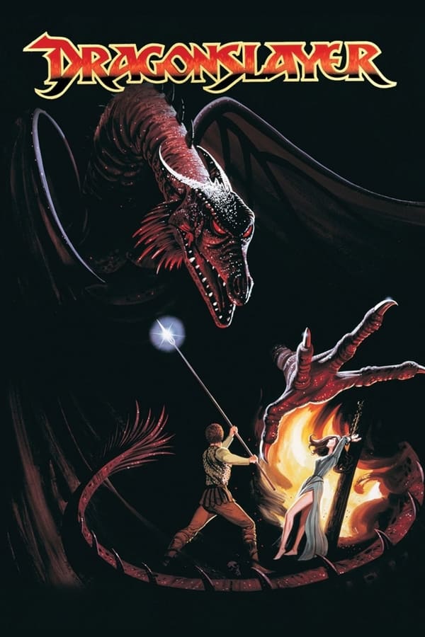 โปสเตอร์หนัง Dragonslayer (1981) พ่อมดพิชิตมังกร ปี 1981