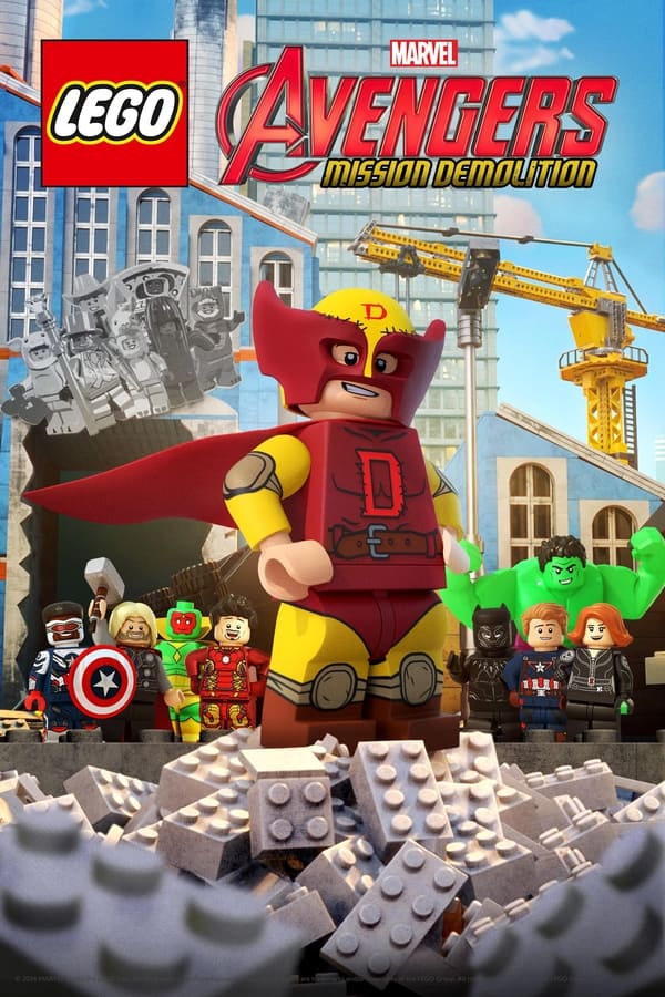 โปสเตอร์หนัง LEGO Marvel Avengers: Mission Demolition (2024) ปี 2024